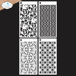 Elizabeth Craft Stencils -Journal Stencils 7