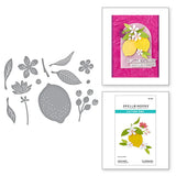 Spellbinders Citrus Spritz Etched Dies from the La Dolce Vita Collection