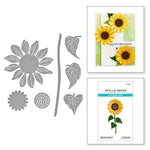 Spellbinders Etched Dies Sunflower Serenade