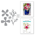 Spellbinders Cosmos Etched Dies from the Summer Solstice Garden Collection by Susan Tierney-Cockburn