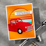 Spellbinders- Timeless Truck Etched Dies from the Classic Road Legends Collection by Mindy Eggen