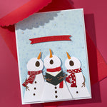 Spellbinders Snowfall Shimmer BetterPress Plate from the Wonderland Collection