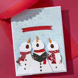 Spellbinders Snowfall Shimmer BetterPress Plate from the Wonderland Collection