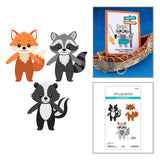 Spellbinders TRAILSIDE TRIO ETCHED DIES BY ALLISON FRAZIER