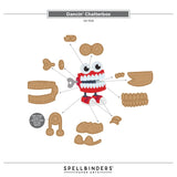Spellbinders Dancin' Chatterbox Etched Dies