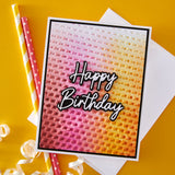 Spellbinders Cascading Dots 3D Embossing Folder by Simon Hurley