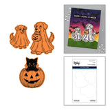 Spellbinders Halloween Pets Etched Dies for Coordinating Stamp Set by Simon Hurley