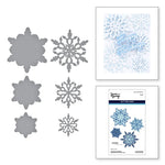 Spellbinders Layerering etched dies from the Let It Snow Collection by Simon Hurley Snowflakes