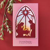 Stampendous Christmas Morn Nativity Etched Dies from the Season of Wonder Collection