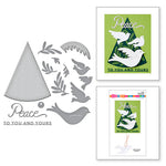 Stampendous Peace Dove Etched Dies from the Season of Wonder Collection