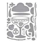 Spellbinders Sip Sip Ole' Etched Dies from the Happier Hour Collection
