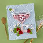 Spellbinders Sip Sip Ole' Etched Dies from the Happier Hour Collection