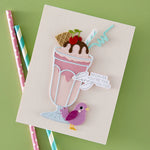 Spellbinders Fountain Wishes Etched Dies from the Happier Hour Collection
