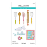 Spellbinders Fluff, Frost & Roll Etched Dies by Tina Smith