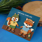 Spellbinders WOODLAND TRIO ETCHED DIES BY ALLISON FRAZIER