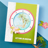 Spellbinders Coastal Escape View Etched Dies from the Windows with a View Collection by Tina Smith