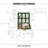Spellbinders City Holiday Etched Dies by Yana Smakula