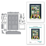 Spellbinders City Holiday Etched Dies by Yana Smakula