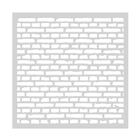 Hero Arts Brick Wall Stencil