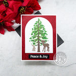 Hero Arts Color Layering Seasonal Tree Bundle Clear Stamp and Die Set