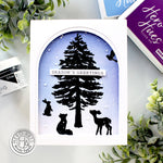 Hero Arts Color Layering Seasonal Tree Bundle Clear Stamp and Die Set