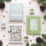 Hero Arts Christmas Foliage Bundle Clear Stamp and Die Set