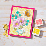 Hero Arts Special Day Butterfly Stamp & Cut from the Spring Whimsy Collection