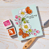 Hero Arts Special Day Butterfly Stamp & Cut from the Spring Whimsy Collection