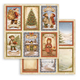Stamperia 12X12 Paper Pad, Silent Night