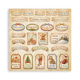 Stamperia 12X12 Paper Pad, Silent Night