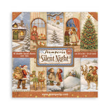 Stamperia 12X12 Paper Pad, Silent Night