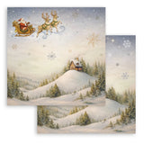 Stamperia 12X12 Paper Pad, Silent Night