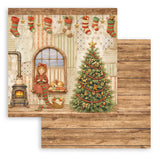 Stamperia 12X12 Paper Pad, Silent Night