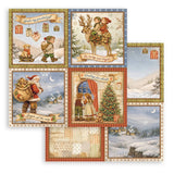 Stamperia 12X12 Paper Pad, Silent Night