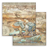 Stamperia Double-Sided Paper Pad 8"X8" 10/Pkg Sir Vagabond In Fantasy World, 10 Desing
