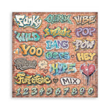 Stamperia 8”x8” Paper Pad 22 Single Sided Printed Paper Sheets - Furry Friends 2
