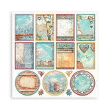 Stamperia 8”x8” Paper Pad 22 Single Sided Printed Paper Sheets - Furry Friends 2