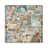 Stamperia 12”x12” Paper Pad 22 Single Sided Printed Paper Sheets - Furry Friends 2