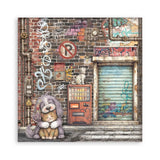 Stamperia 12”x12” Paper Pad 22 Single Sided Printed Paper Sheets - Furry Friends 2