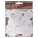 Stamperia Art Paper Shapes Laser Cut - Furry Friends 2