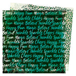 Vicki Boutin - Warm Wishes Collection - Christmas - 12 x 12 Double Sided Paper - Believe in Magic