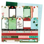 Vicki Boutin - Warm Wishes Collection - Christmas - 12 x 12 Double Sided Paper - Oh What Fun