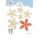 Elizabeth Craft Metal Die Joyous Ornament -Lace Flowers