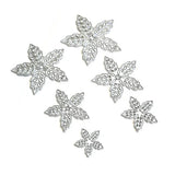 Elizabeth Craft Metal Die Joyous Ornament -Lace Flowers