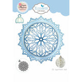 Elizabeth Craft Metal Die Joyous Ornament - round