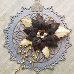 Elizabeth Craft Metal Die Joyous Ornament - round