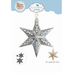 Elizabeth Craft Metal Die Joyous Ornament - Stars 2