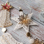 Elizabeth Craft Metal Die Joyous Ornament - Stars 2