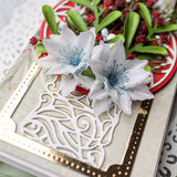 Elizabeth Craft Stamp - Joyous Christmas Collection - Clear Photopolymer Stamps - Flower Centers 2