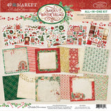 49 and Market - Santa's Winter Village Collection - All-In-One-Kit